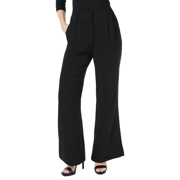 Principles Womens/Ladies High Waist Wide Leg Trousers Black 14 UK