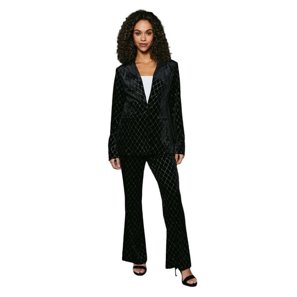Principles Womens/Ladies Velvet Embellished Kickflare Trousers
