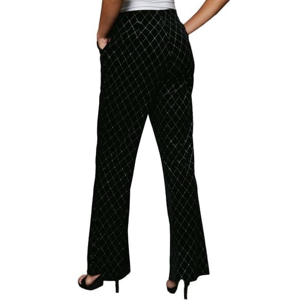 Principles Womens/Ladies Velvet Embellished Kickflare Trousers