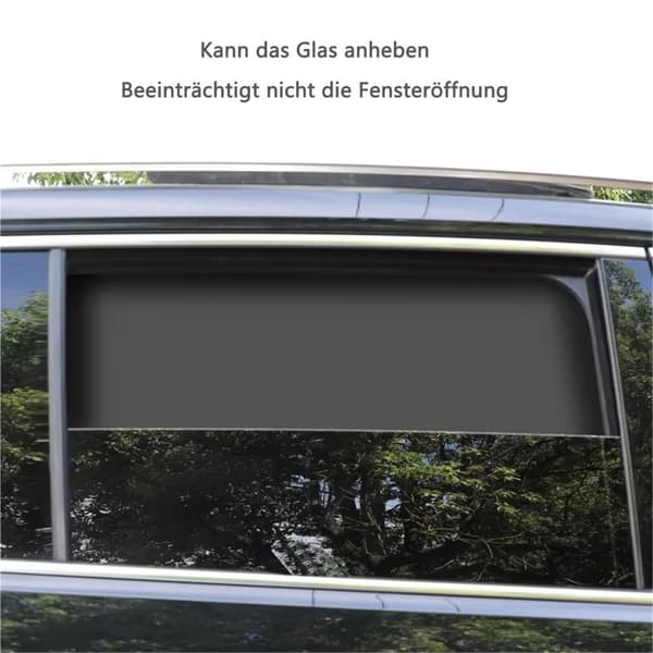 Lollanda 4-Pack Aurinkosuoja auton ikkunoihin - Universaali aurinkosuoja UV-suojalla, yksityisyyden suojalla ja valonsuojauksella