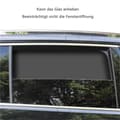 Pikkukuva 4 / 6: Lollanda 4-Pack Aurinkosuoja auton ikkunoihin - Universaali aurinkosuoja UV-suojalla, yksityisyyden suojalla ja valonsuojauksella