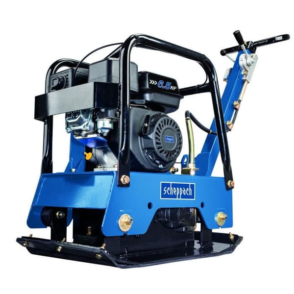 Bensin vibrationsplatta komprimator 6,5 HP HP2500S Scheppach