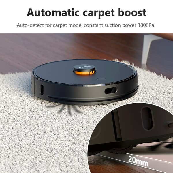 Høj sugekraft robotstøvsuger, 6400mAh batteri, LiDAR-navigation.,L11 PRO MAX, EU