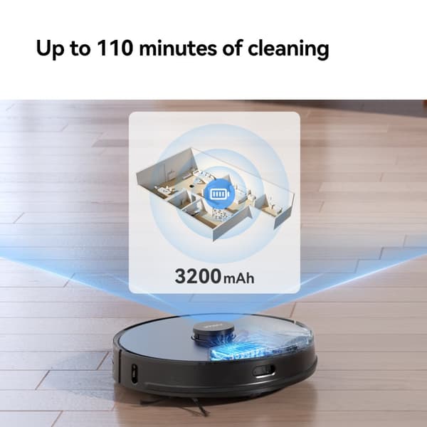 IMOU RV1 Pro Robotstøvsuger, Max 4500Pa Sugekraft, Op til 7 Uger Håndfri Rengøring,RV1 PRO