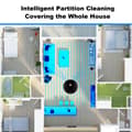 Miniatyrbild 3 av 4: Robotdammsugare, AI-kartläggning och navigering, kraftfull sugkraft, WiFi-appstyrning
