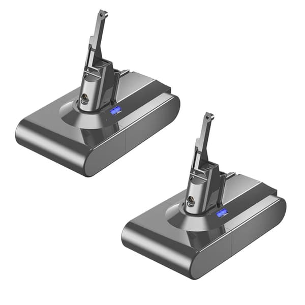 Dyson V8 SV10 Batteribyte, 6000mAh Kapacitet, 216V Spänning, 21,6V, 2 st