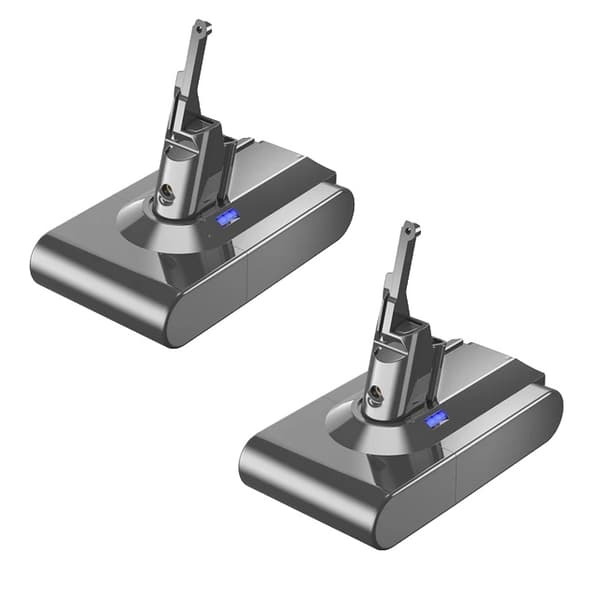Dyson V8 SV10 Batteribyte, 6000mAh Kapacitet, 216V Spänning, 21,6V, 2 st