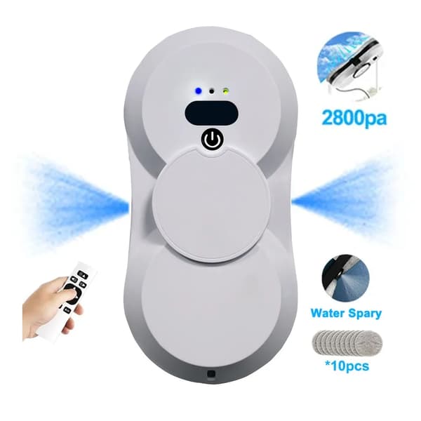 Robotstøvsuger, Fjernbetjening, Automatisk Spray, HVID, EU, Ja