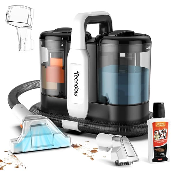Mattvårdare, 500W Effekt, 11000Pa Sugkraft, 1500ML Vattentank,EU, Teendow C5