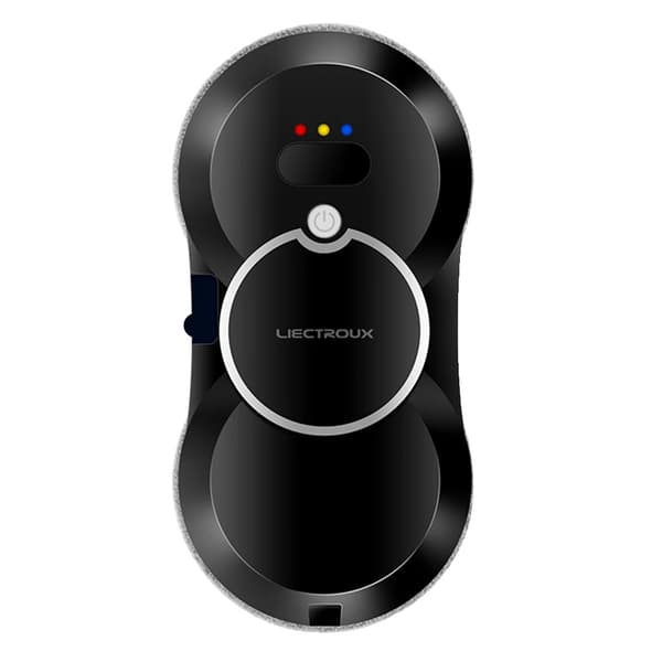 Robotfönstervakuumrengörare, 2800Pa sugkraft, ultratunn design,HCR-10-Svart