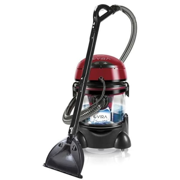 MPM Vira 4 in 1 2400W våt/torr mattschampodammsugare - röd
