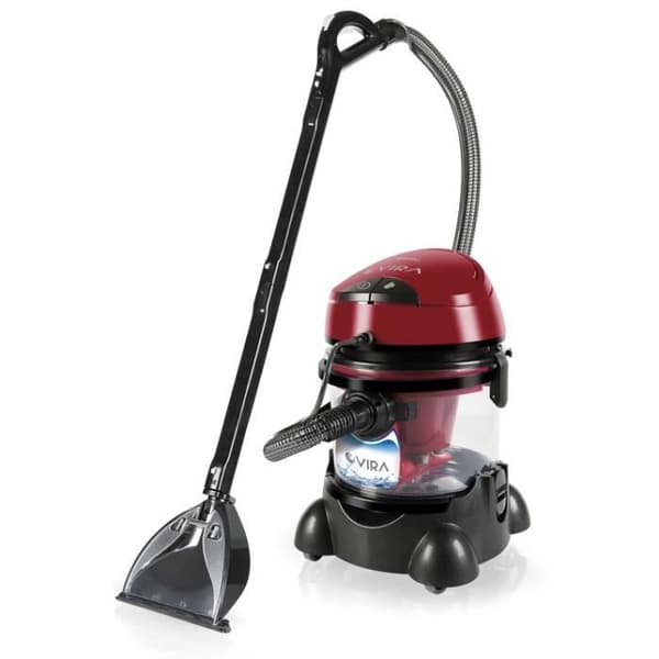 MPM Vira 4 in 1 2400W våt/torr mattschampodammsugare - röd