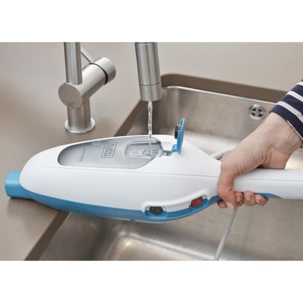 BLACK+DECKER - FSMH13E5-QS - Ångmopp med 5 i 1 handrengöring 1300W - Tank: 350 ml - Kabel: 4,8M
