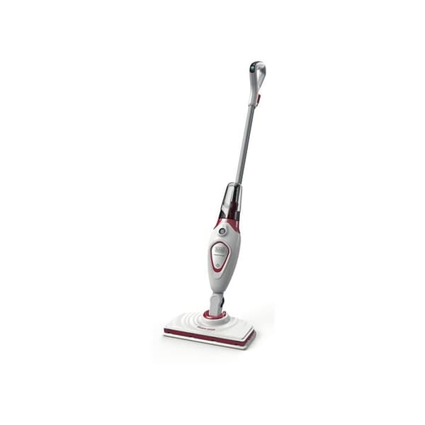Black &amp; Decker BDS1616R påslös kvast ångtvätt - Vit - 1600 Watt - 0,35 L - 110 g/min