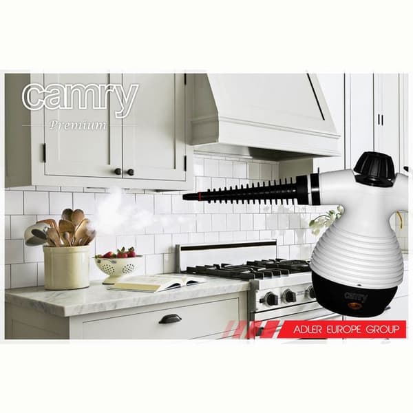 Ångtvätt - CAMRY - 1100 W - Ånga - Vit