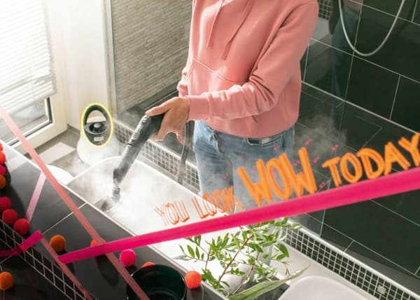 Ångtvätt - Karcher - SC 2 Deluxe - 3,2 bar - 1500 W - Tar bort 99,99% av bakterierna