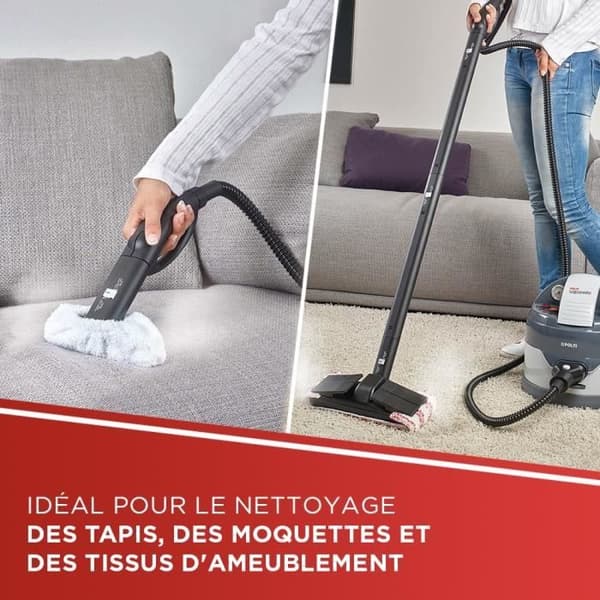 POLTI VAPORETTO ECO PRO 3.0 ångtvätt - 4,5 BAR - 9 tillbehör - 2000W - 2L