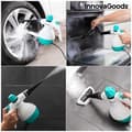 Miniatyrbild 4 av 4: InnovaGoods Steany 9-i-1 handhållen ångbåt med tillbehör 0,35 L 3 Bar 1000W
