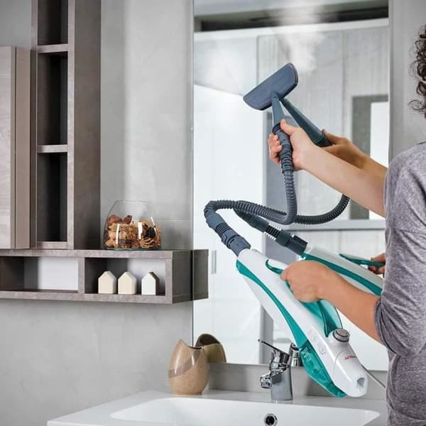 POLTI VAPORETTO SV450 DOUBLE 15in1 Steam Cleaner - 1500W - Flerytor - Klar på 15 sek