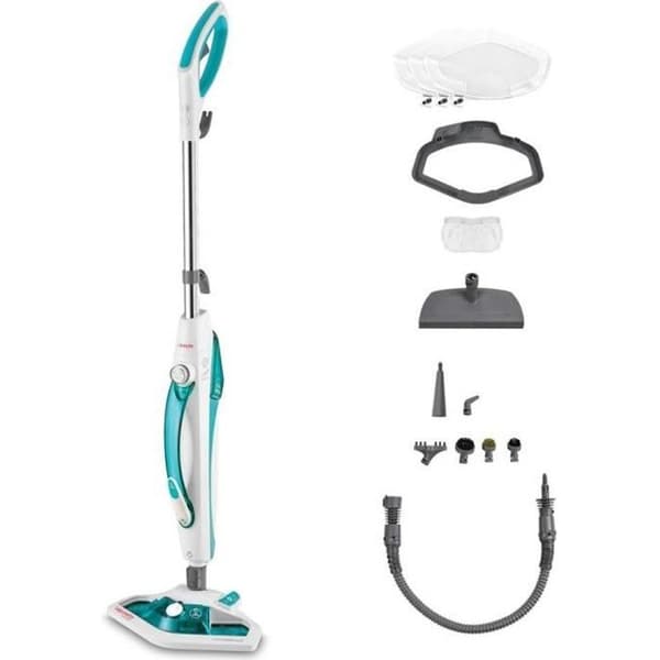 POLTI VAPORETTO SV450 DOUBLE 15in1 Steam Cleaner - 1500W - Flerytor - Klar på 15 sek