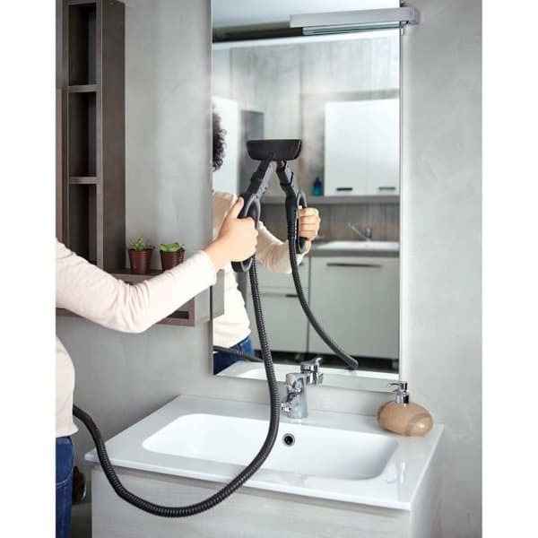 POLTI VAPORETTO SMART 100 T - Ångtvätt - obegränsad autonomi - 4 BAR - 110g/min - 1500W - 9 tillbehör - Turkos