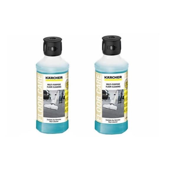 Set med 2 originalrengöringsprodukter för universalgolv 500 ml - Ångtvätt - KARCHER (139109)