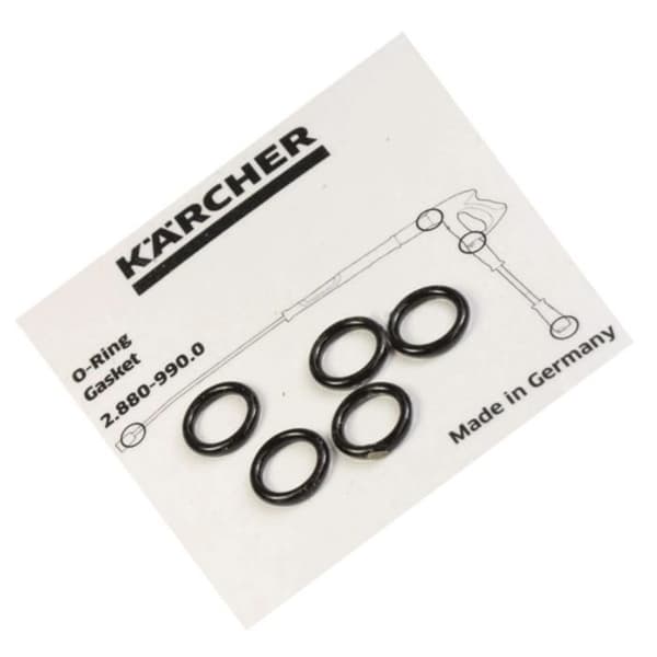 SOS Accessoire Set med 5 o-ringar för KÄRCHER ångtvätt 2.880-990.0, 2.880-296.0 - Ångtvätt - (131608.0)