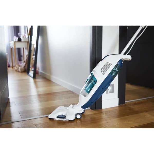 ROWENTA Clean&Steam Revolution Ångtvätt - Dammsuger, rengör samtidigt - Eliminerar 99,9 % av bakterierna RY7757WH