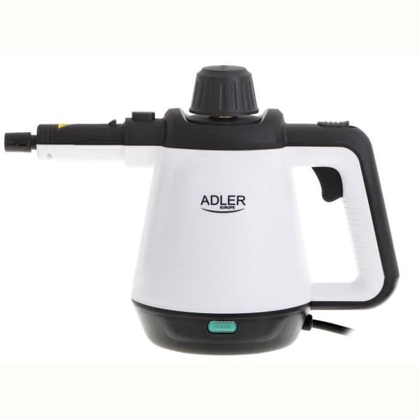 Bärbar multifunktionell handhållen ångtvätt under tryck Ångflöde 44g/m Adler AD7038 2000W Vit/Svart 03588