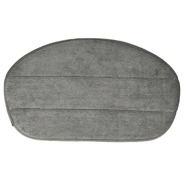 vhbw 2x Ersättningsöverdrag som är kompatibla med Leifheit CleanTenso ångtvätt, ångmopp - mikrofiber, grå