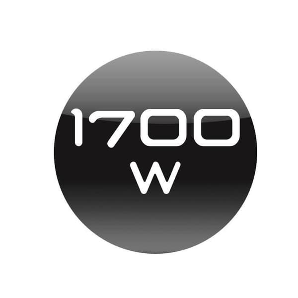 HOOVER CAN1700R ÅNGKAPSEL Ångtvätt, kraftfull 1700W, snabb 30s uppvärmning, lång autonomi 25min - svart