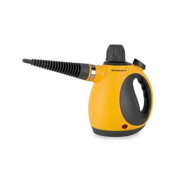 ORBEGOZO VAPORETINO LIMPIADOR A VAPOR 1050W 350ml CON 9 TILLBEHÖR OCH KORRIGERINGSKABEL 3M