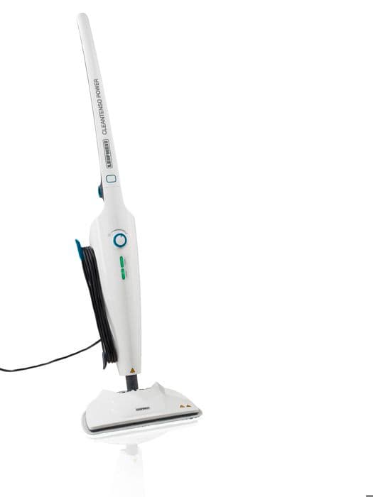 Ångtvätt Leifheit CleanTenso Power 11940, effektiv ångmopp för alla typer av golv, XXL-reservoir på 680ml, vit Vit