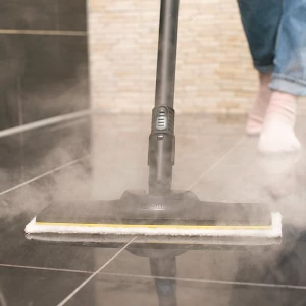Karcher SC 1 Easy Fix ångtvätt + golvsats - 2 i 1 ångmopp - 1200 W - 3 barer - Eliminerar upp till 99,99 % av