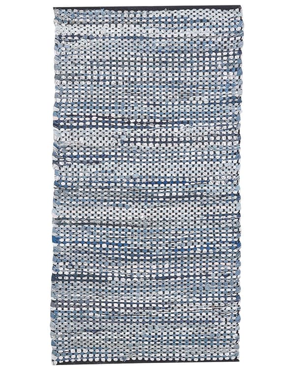 Matta Flerfärgad Bomull 80 x 150 cm Rektangulär Handvävd