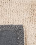 Pikkukuva 5 / 6: Matto vaalea beige 150 x 80 cm polyesteri suorakulmio puuvilla tuftattu pehmeä
