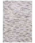 Miniatyrbild 4 av 6: Matta Grå Läder 140 x 200 cm Lappmönster Koskinn Rektangulär Modern