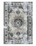 Miniatyrbild 5 av 7: Matta Grå 140 x 200 cm Orientalisk Sliten Vardagsrum Sovrum