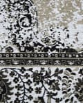 Miniatyrbild 6 av 7: Matta Grå 140 x 200 cm Orientalisk Sliten Vardagsrum Sovrum