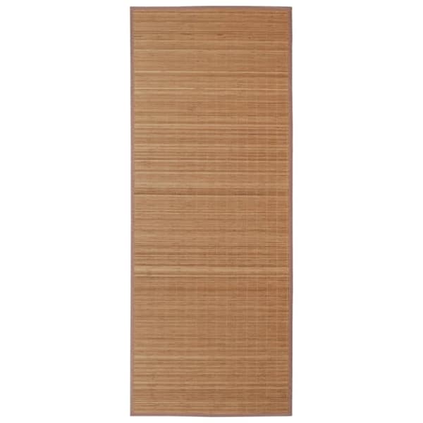 vidaXL Bambusteppe 160x230 brun