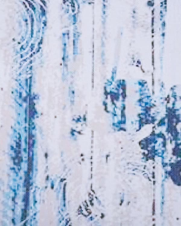 Matto beige sininen 160 x 230 cm polyesteri raidallinen liukumaton suorakulmio moderni