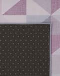 Pikkukuva 5 / 6: Matto monivärinen polyesteri 140 x 200 cm liukumaton geometrinen kuvio moderni retro