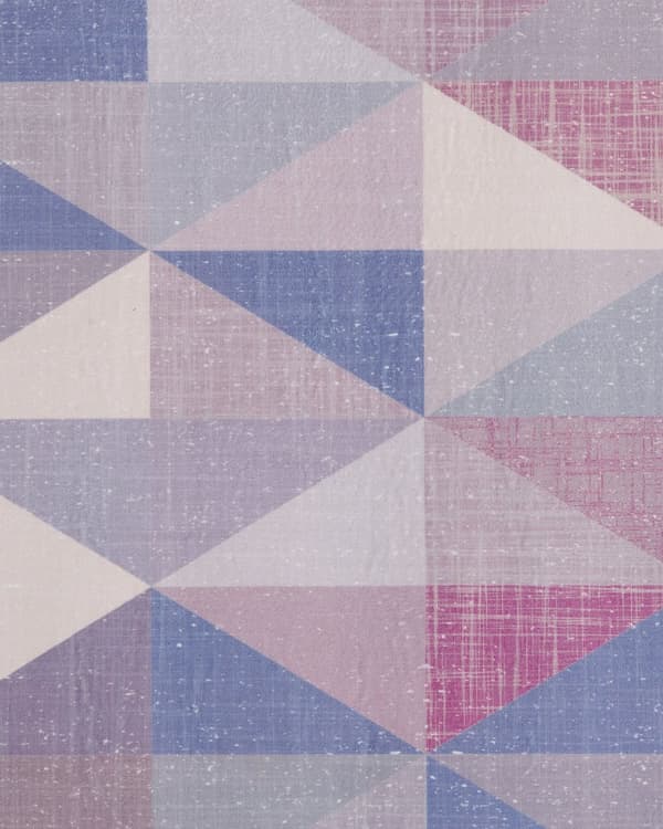 Matto monivärinen polyesteri 140 x 200 cm liukumaton geometrinen kuvio moderni retro