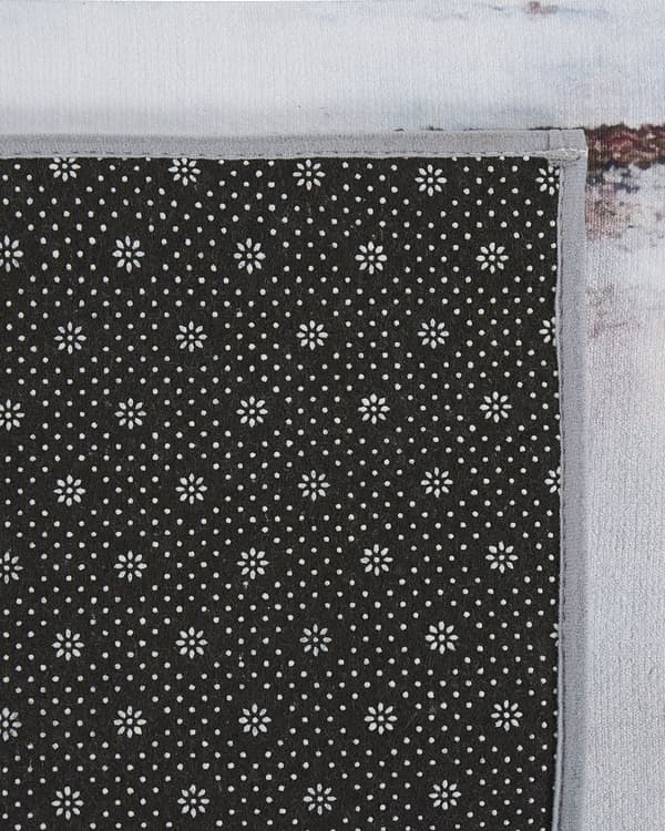 Matta Beige Flerfärgad 140 x 200 cm 3D Tryck Kort lugg Modern