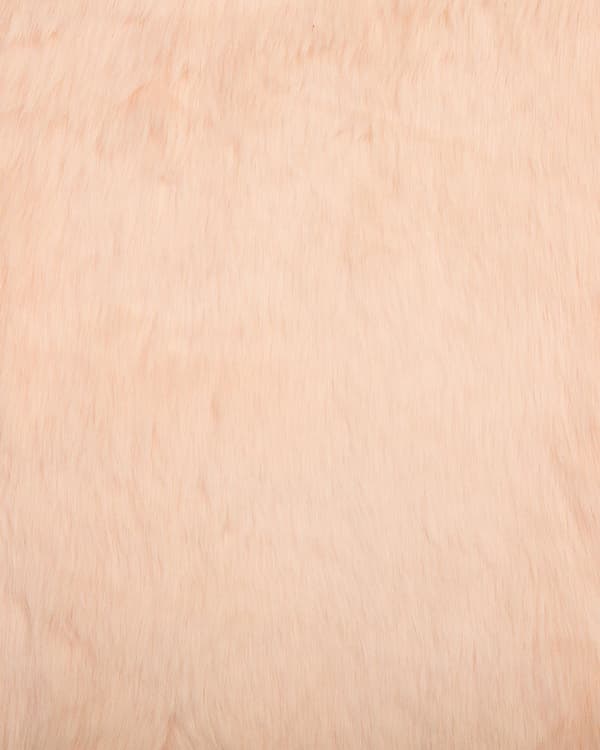 Fåreskind Shaggy 65 x 110 cm ulden orange