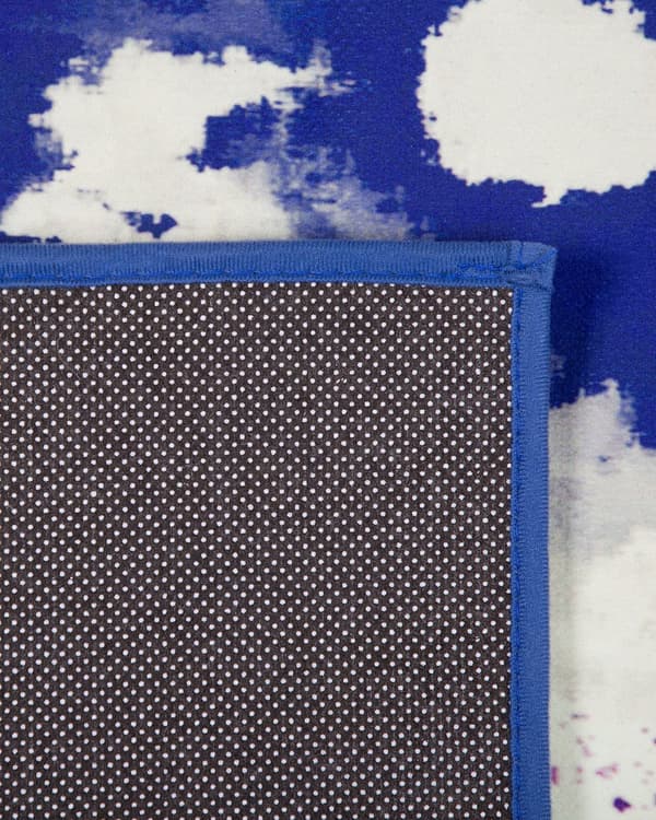 Flerfarvet Tæppe 80 x 150 cm Abstrakt Mønster Spildt Maling Stue Soveværelse