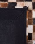 Miniatyrbillede 6 af 6: Tæppe Flerfarvet Læder 160 x 230 cm Patchwork Mosaik Rektangulær Moderne Stil