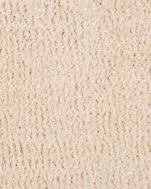 Gulvtæppe Beige Polyester og Bomuld 140 x 200 cm Moderne Korthåret Fluffy Tæppe til Under Sofa og Spisebord Blød Tilbehør Soveværelse stil
