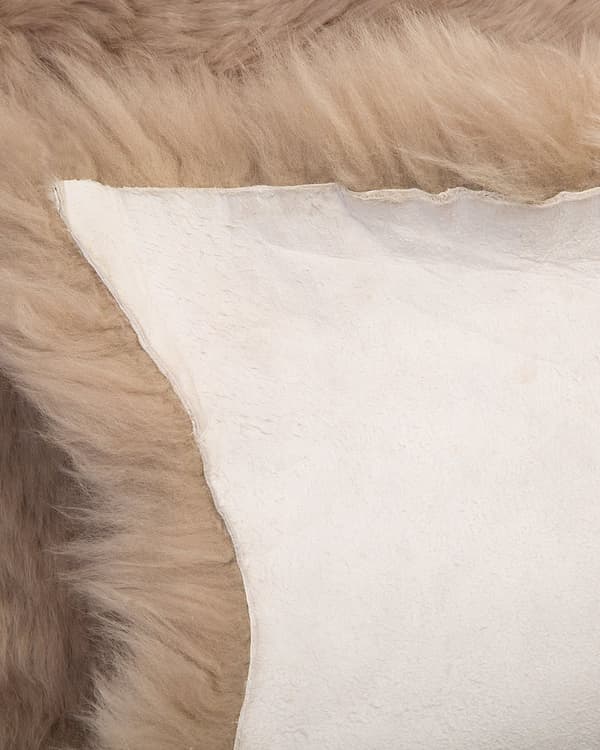 Fåreskind Shaggy 65 x 110 cm ulden brun