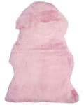 Miniatyrbillede 1 af 5: Fåreskind Shaggy 65 x 110 cm ulden lyserød